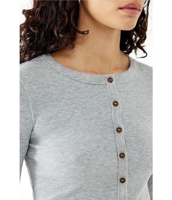 BDG Urban Outfitters Button-Up Crew Neck Cardigan Product Image