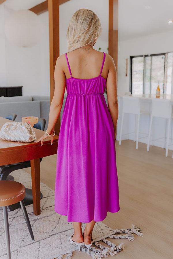 Cocktails First Midi Dress in Orchid Product Image