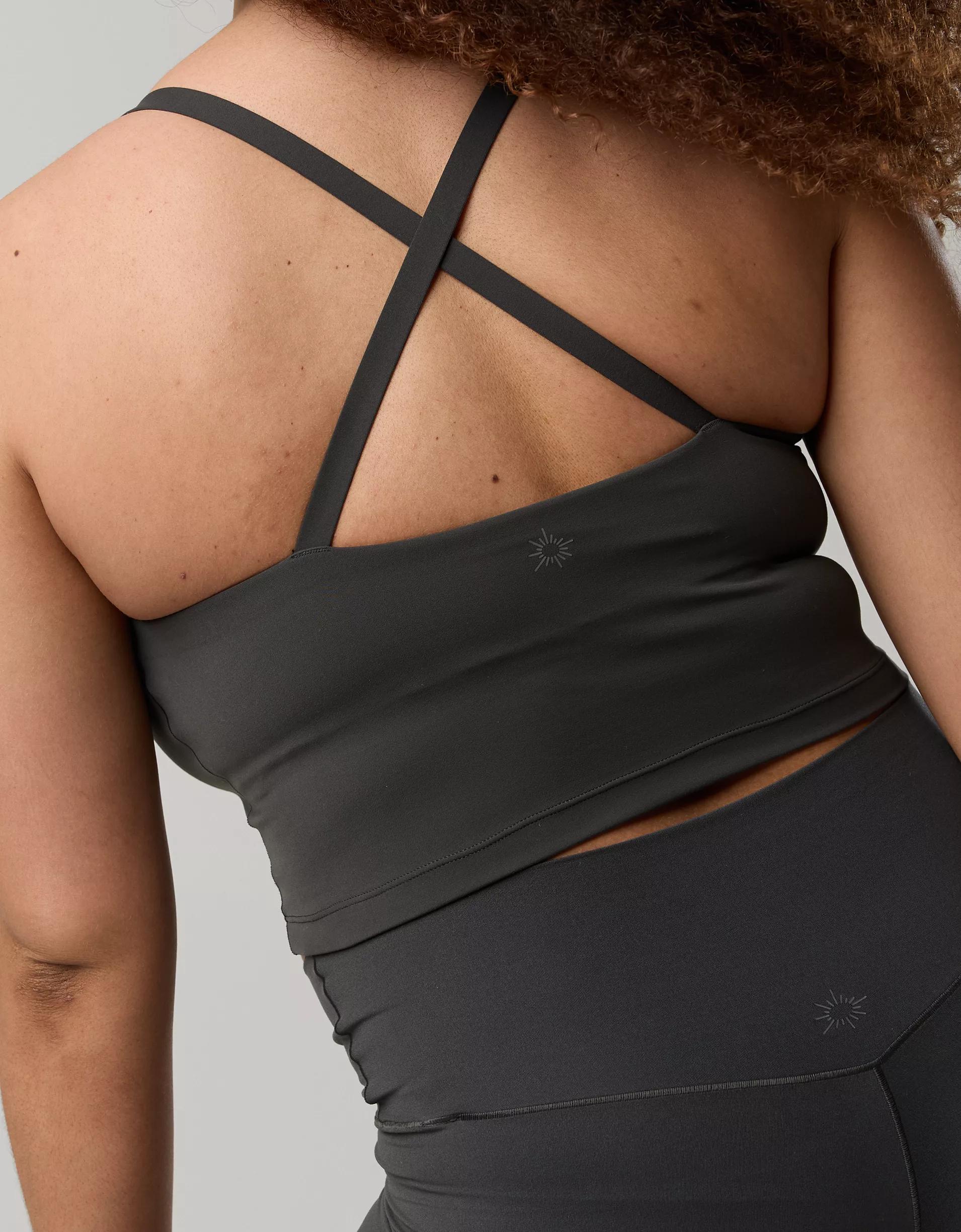 OFFLINE By Aerie Real Me Xtra Strappy Longline Sports Bra Product Image