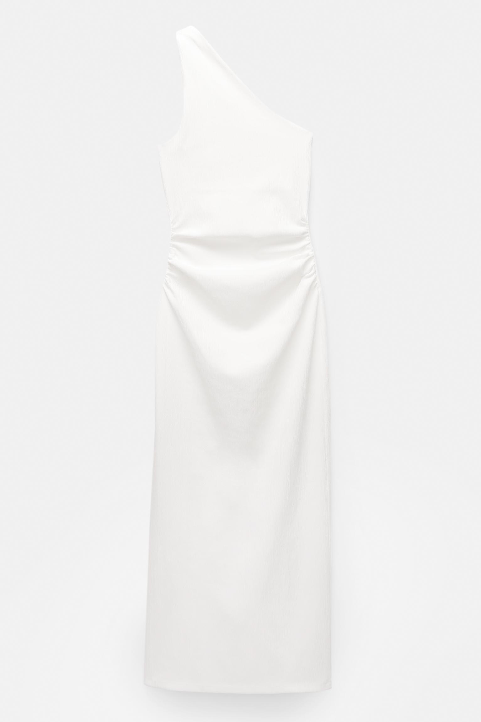 Asymmetric midi dress Product Image