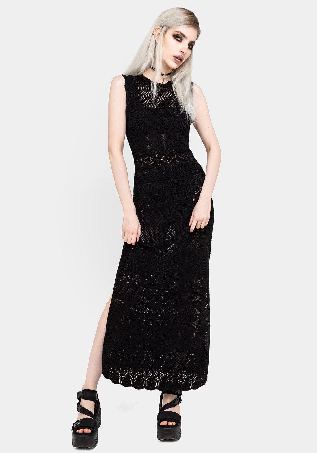 Astral Pointelle Maxi Dress Product Image