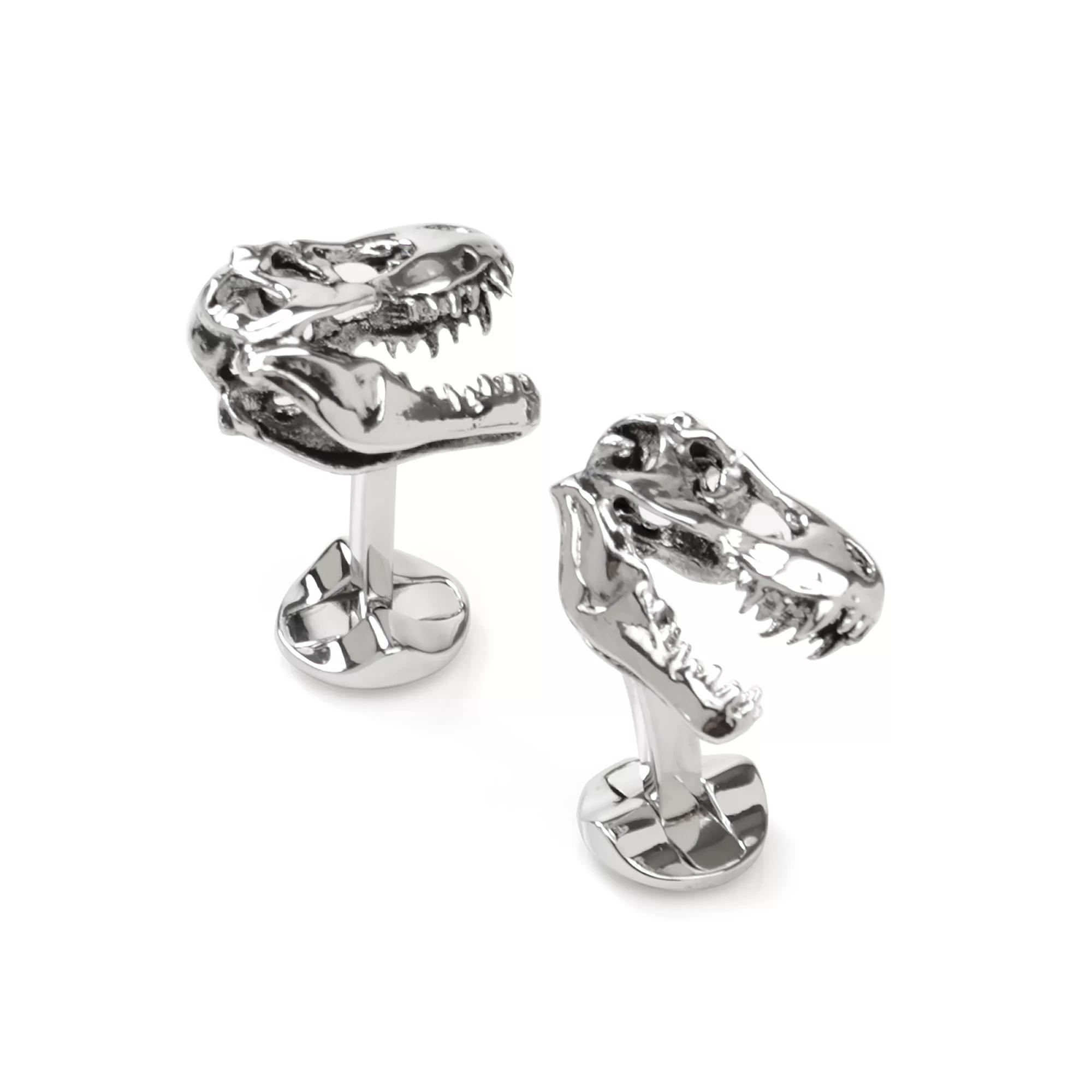 Men's T-Rex 3-D Cufflinks, Black Product Image