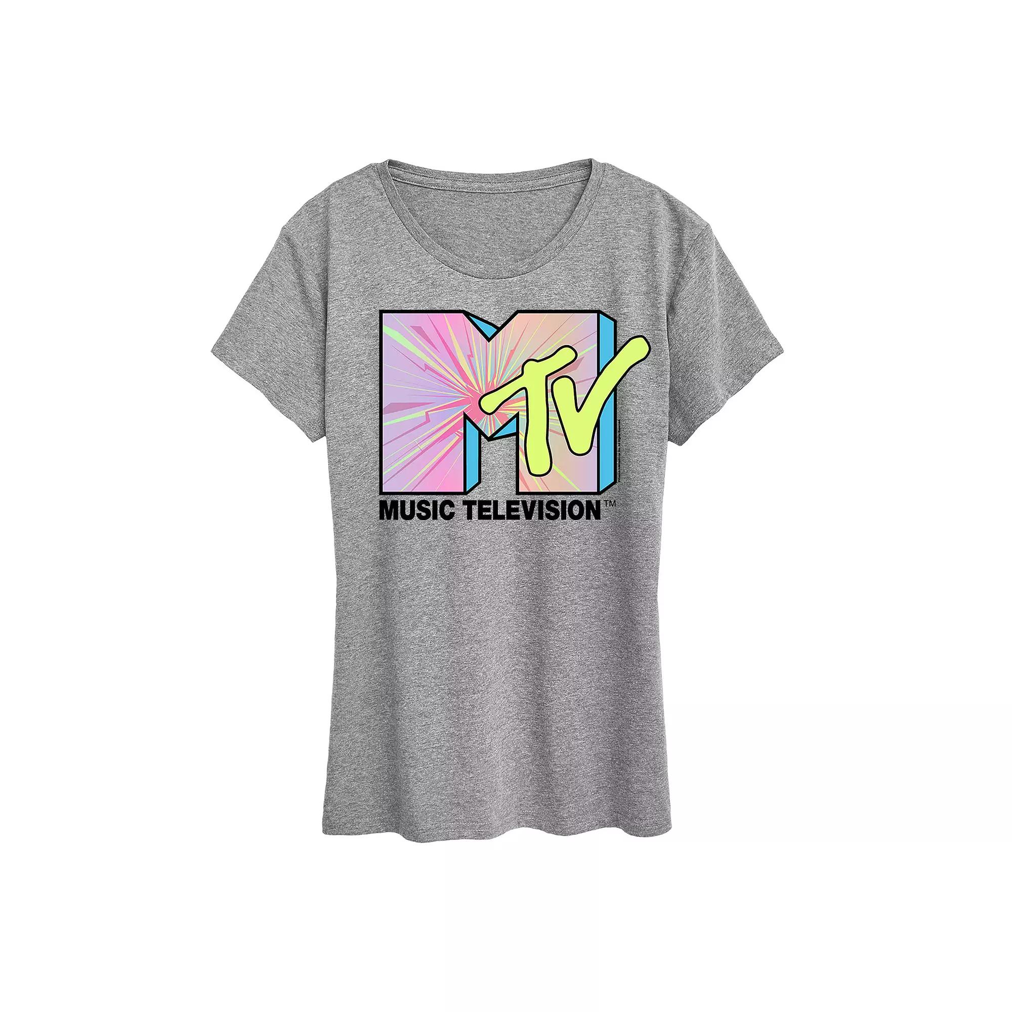 Women's MTV Club Art Graphic Tee,  Product Image