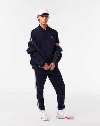 Men's Regular Fit Stretch Piqué Logo Polo Product Image