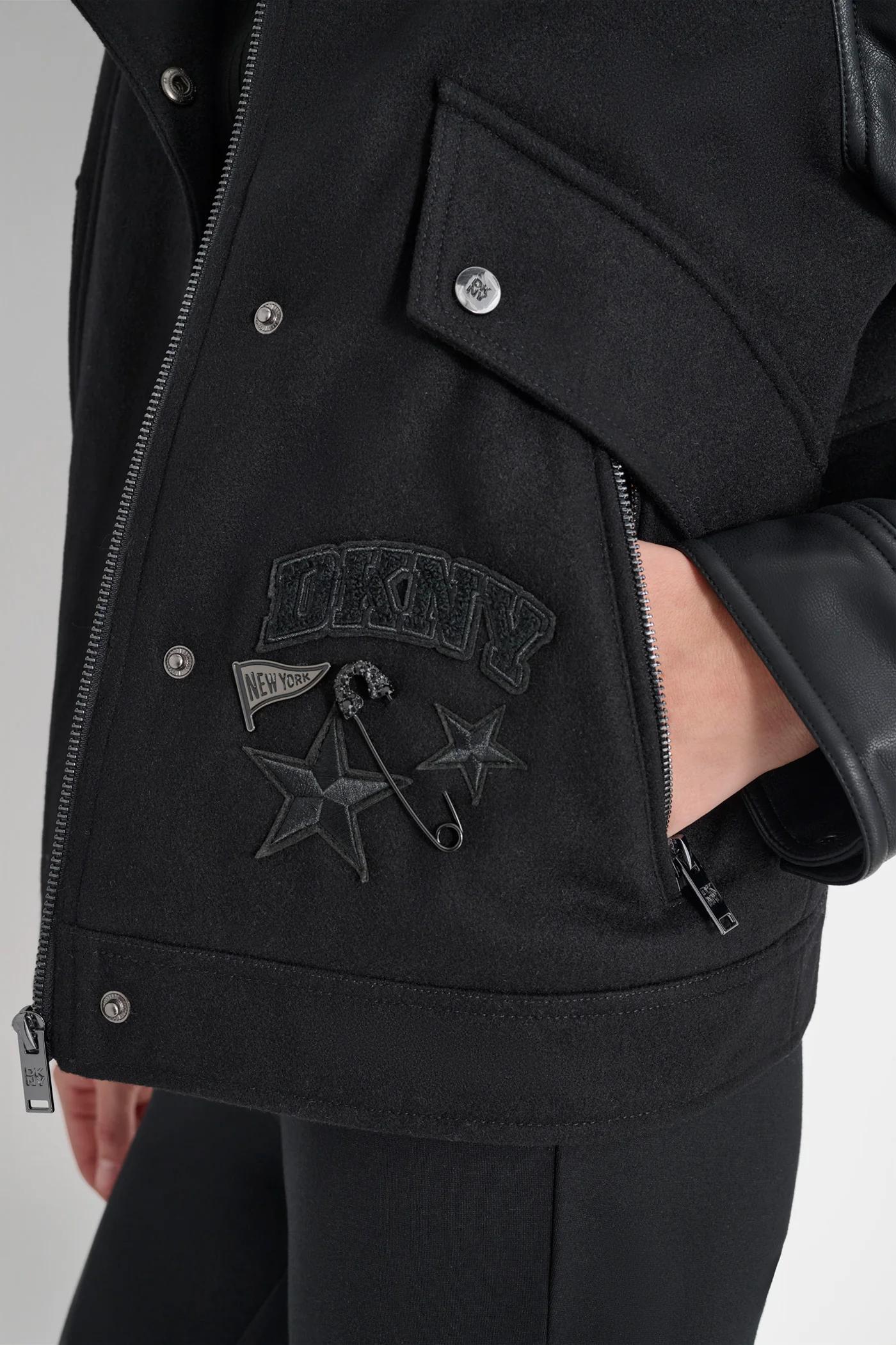 MIX MEDIA PATCH JACKET Product Image