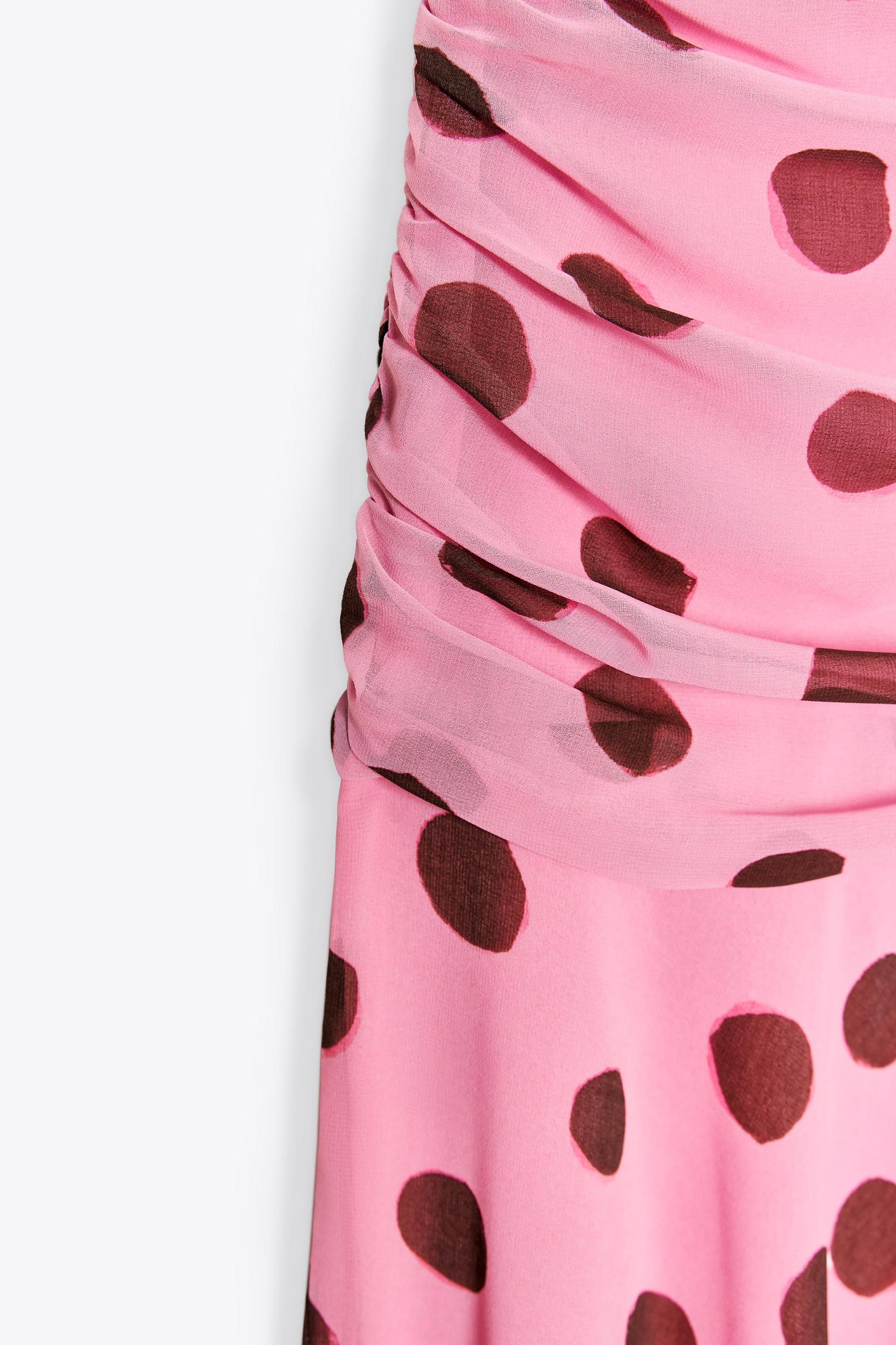 POLKA DOT MAXI DRESS Product Image