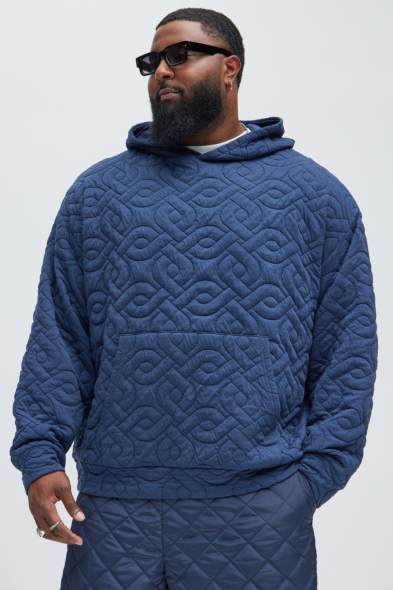 Super Nova Chain Hoodie - Navy Product Image