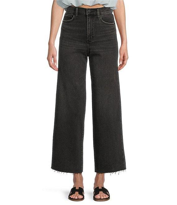 Daze Pleaser High Rise Wide Ankle Length Jeans Product Image
