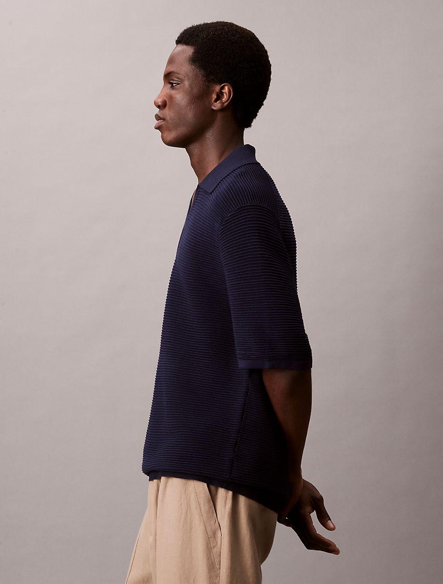 Tech Knit Sweater Polo Shirt Product Image