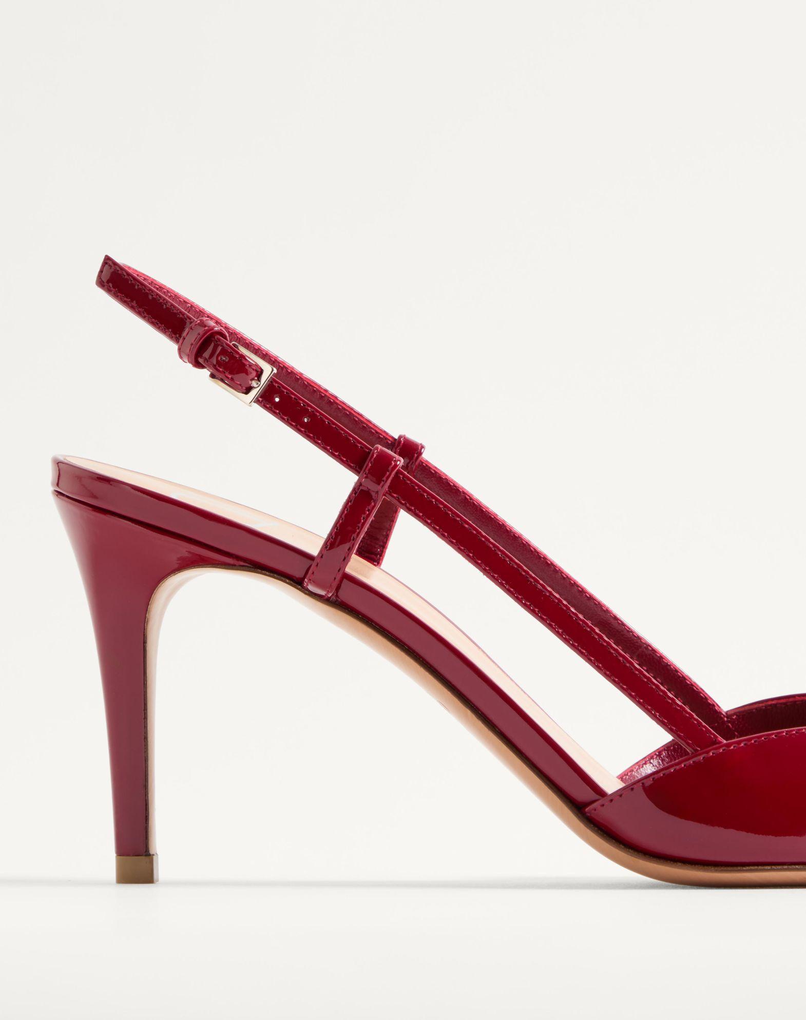 Vlogo Signature Patent Leather Slingback Pump 80Mm / 3.15 In. Product Image