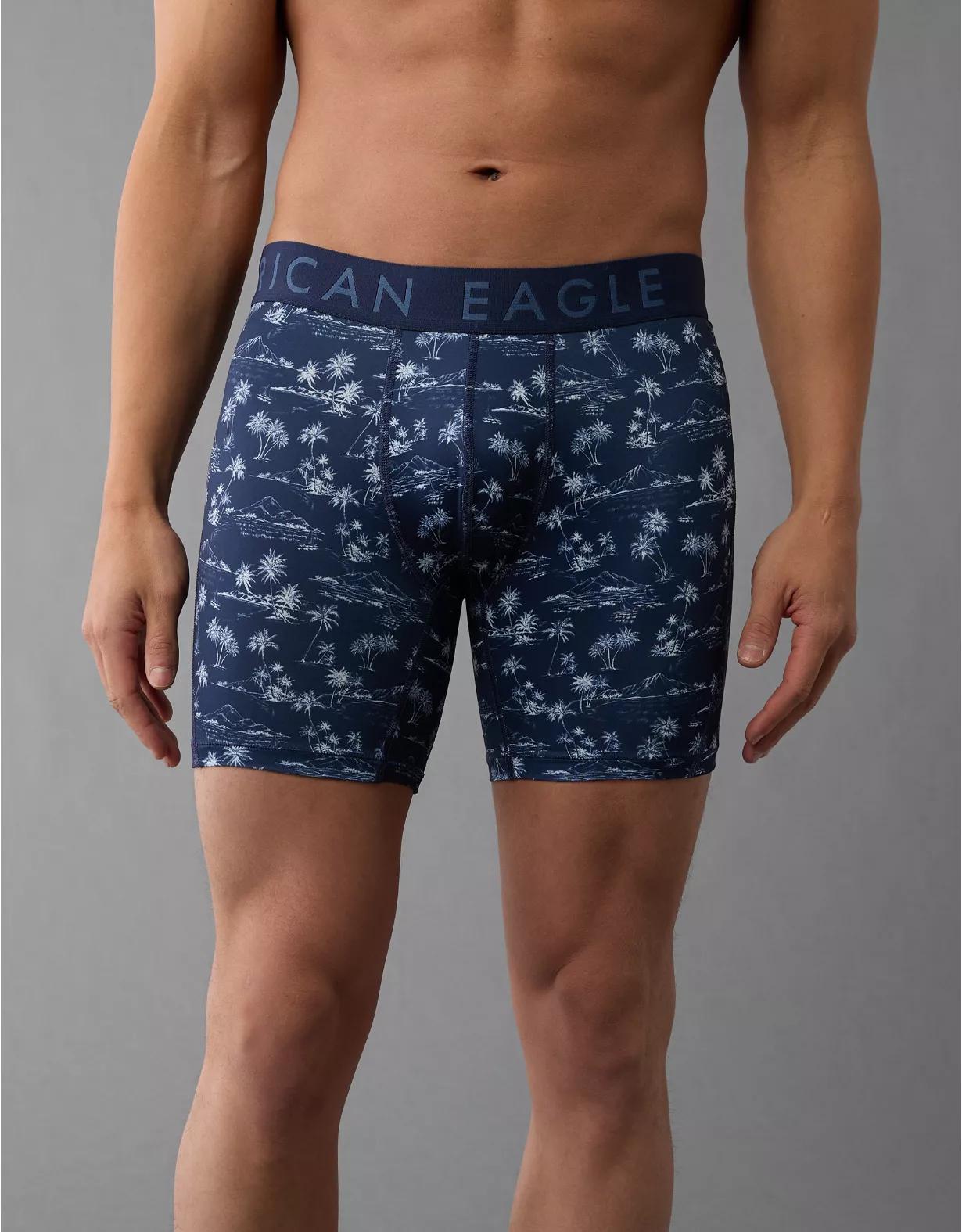 AEO Men's Tropical Island 6" Flex Boxer Brief Product Image