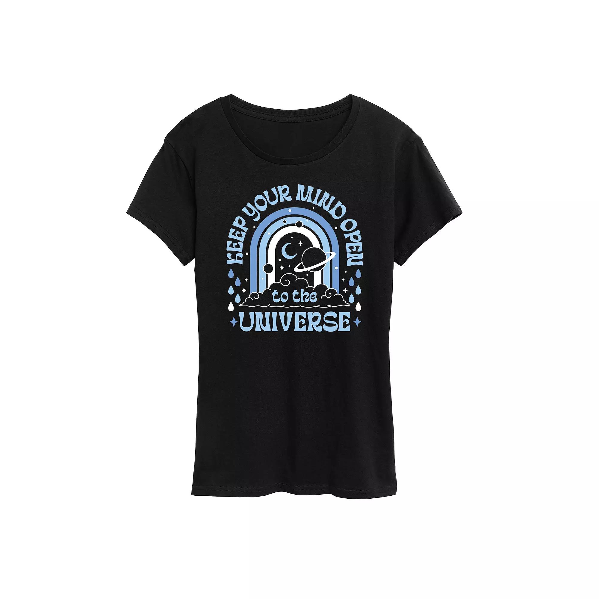 Women's Mind Open Universe Graphic Tee,  Product Image