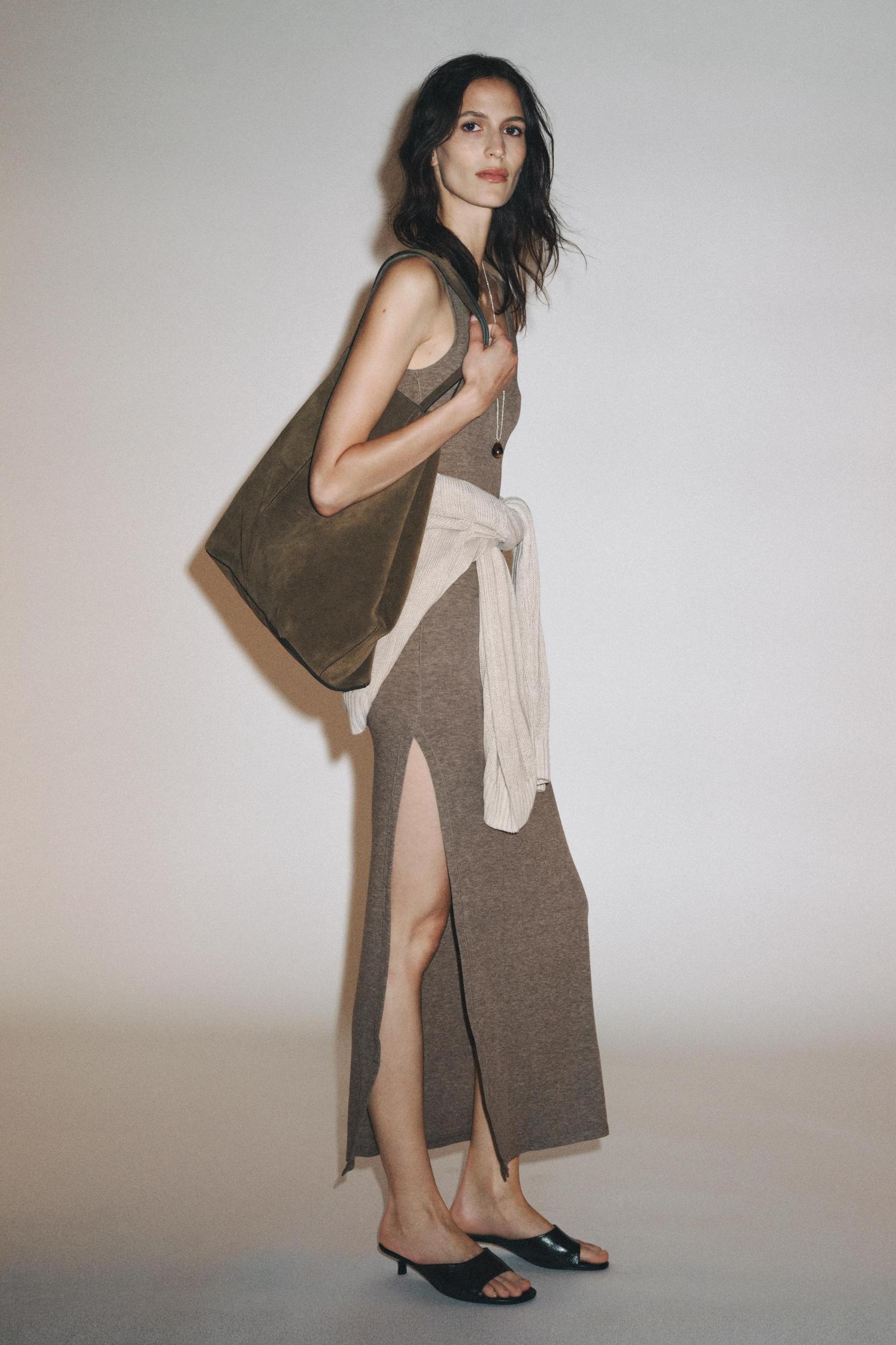 LONG STRAPPY DRESS Product Image