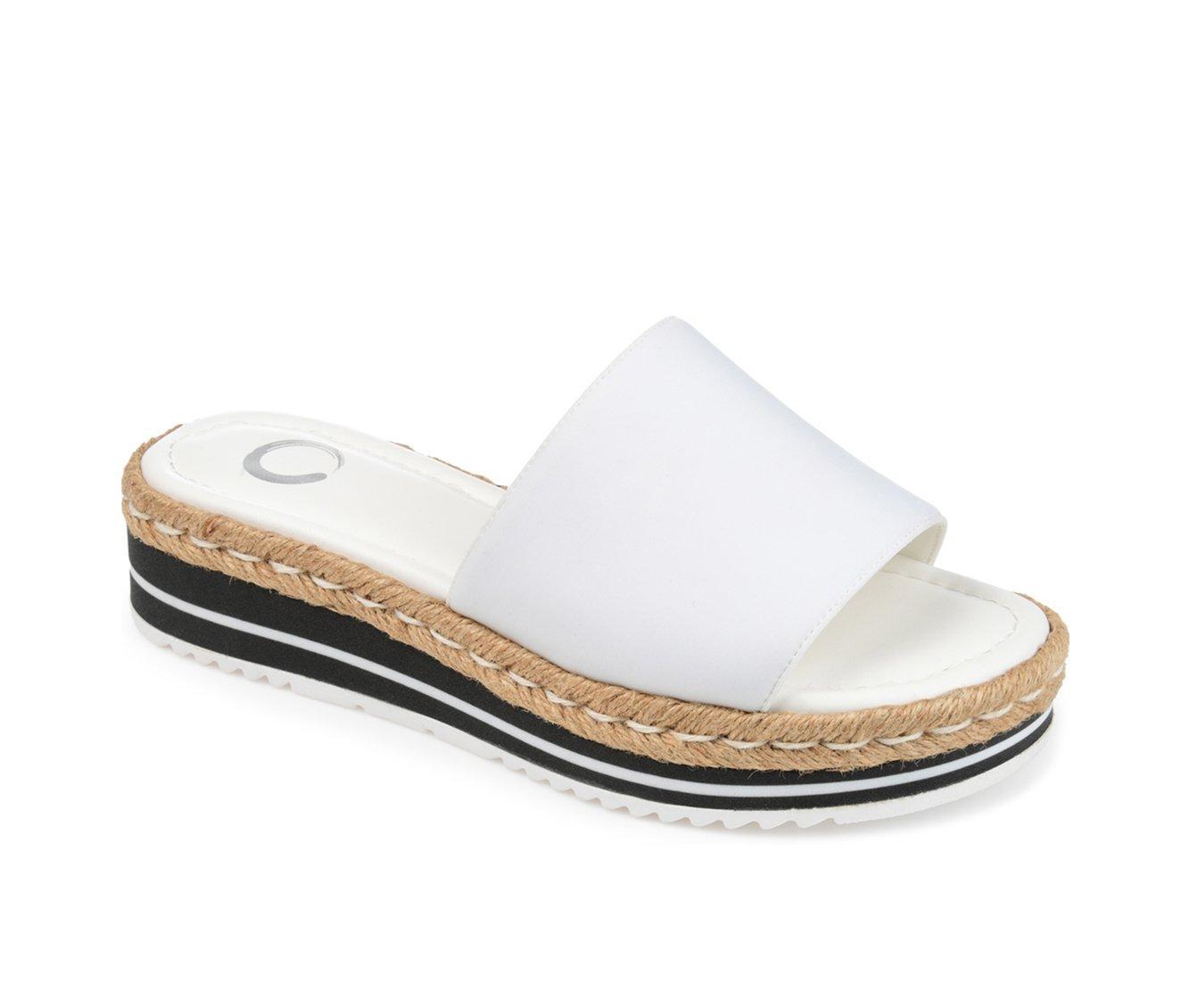 Women's Journee Collection Rosey Flatform Sandals Product Image
