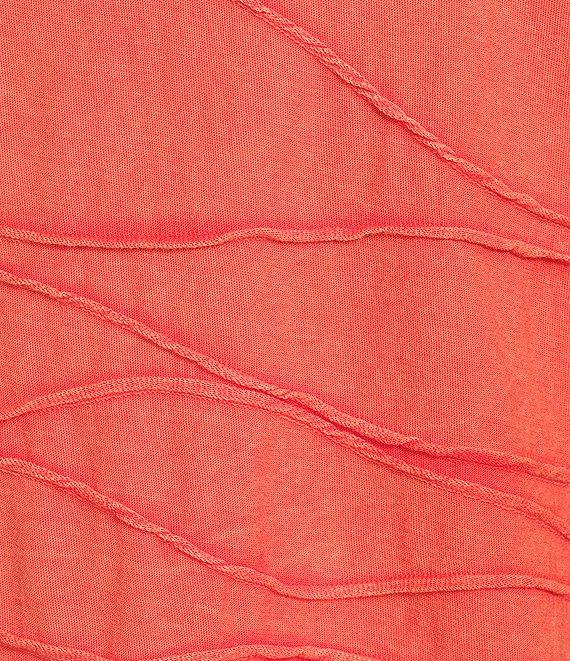 Westbound Knit Elbow Sleeve Henley Top Product Image