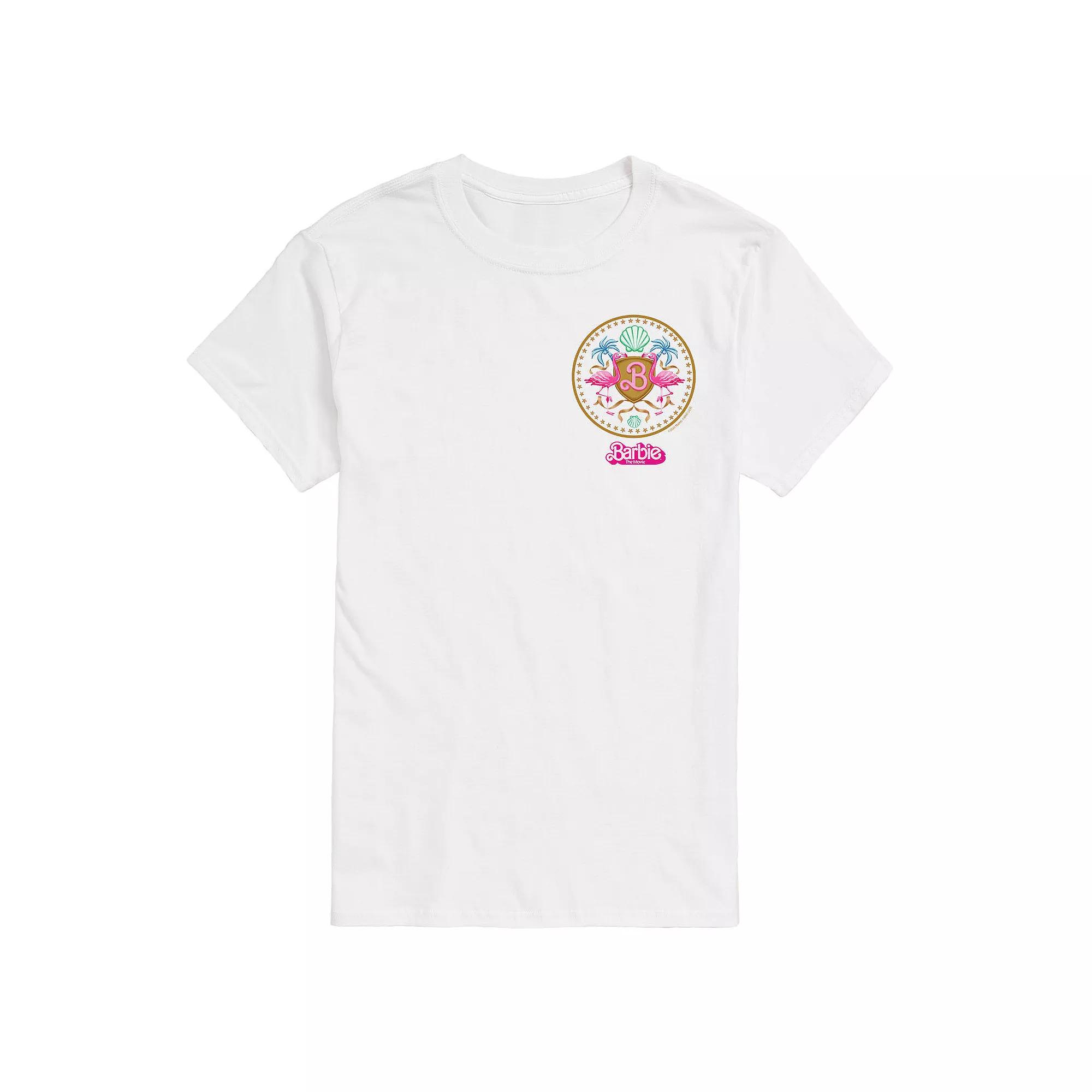 Men's Barbie Theatrical Crest Graphic Tee,  Product Image