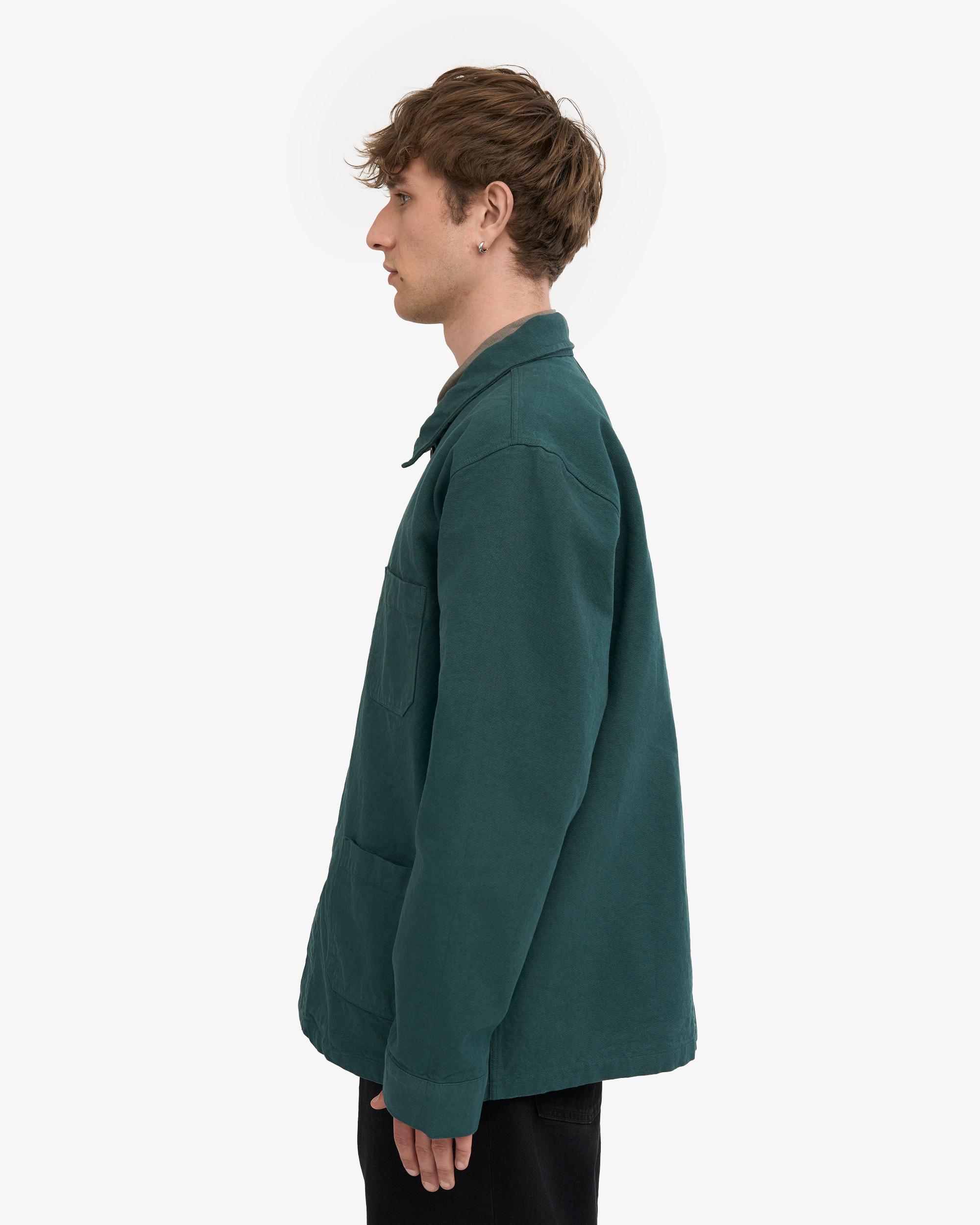 Organic Workwear Jacket - Kelly Green Product Image