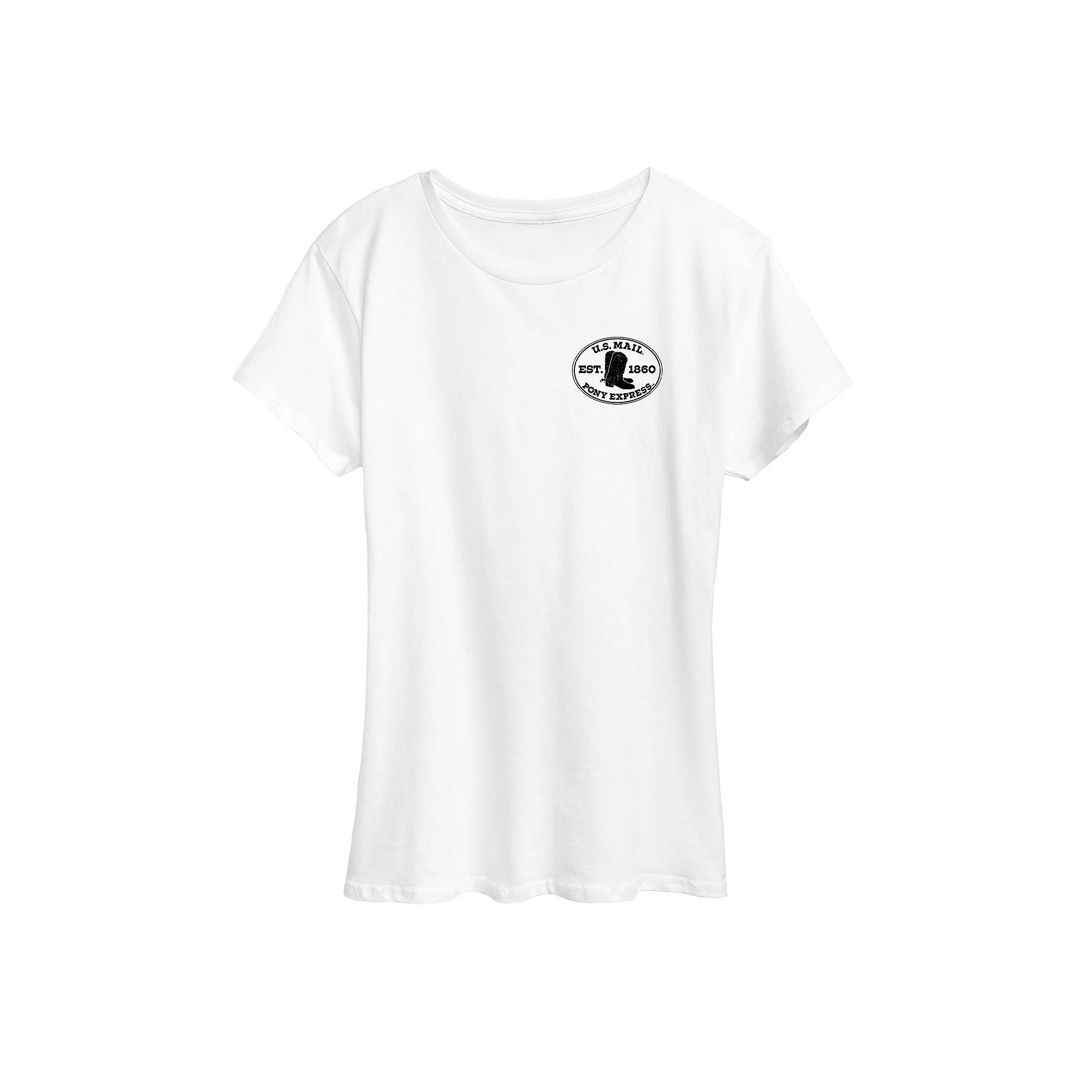 Women's USPS Pony Express Graphic Tee,  Product Image