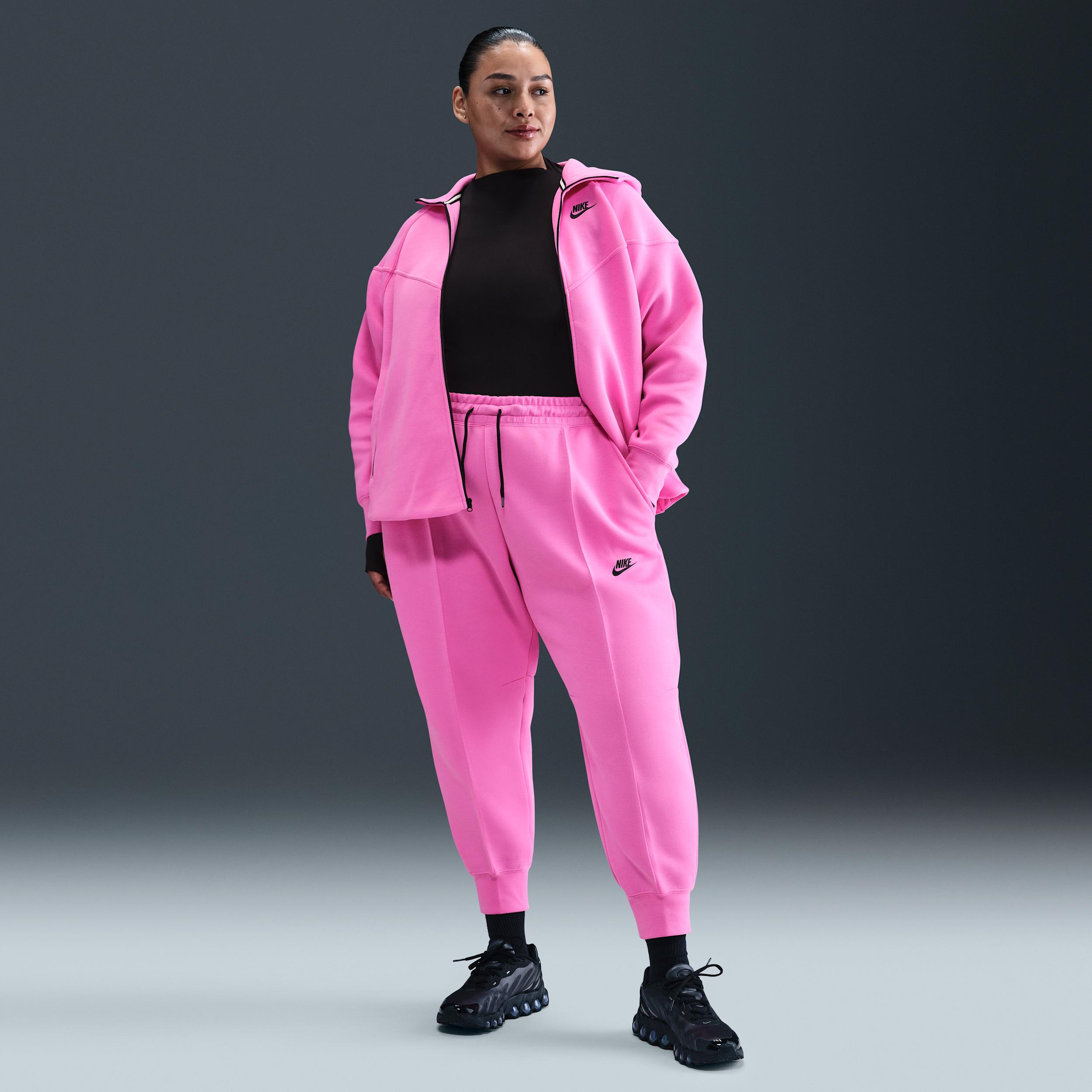 Nike Sportswear Tech Fleece Women's Mid-Rise Joggers (Plus Size) Product Image
