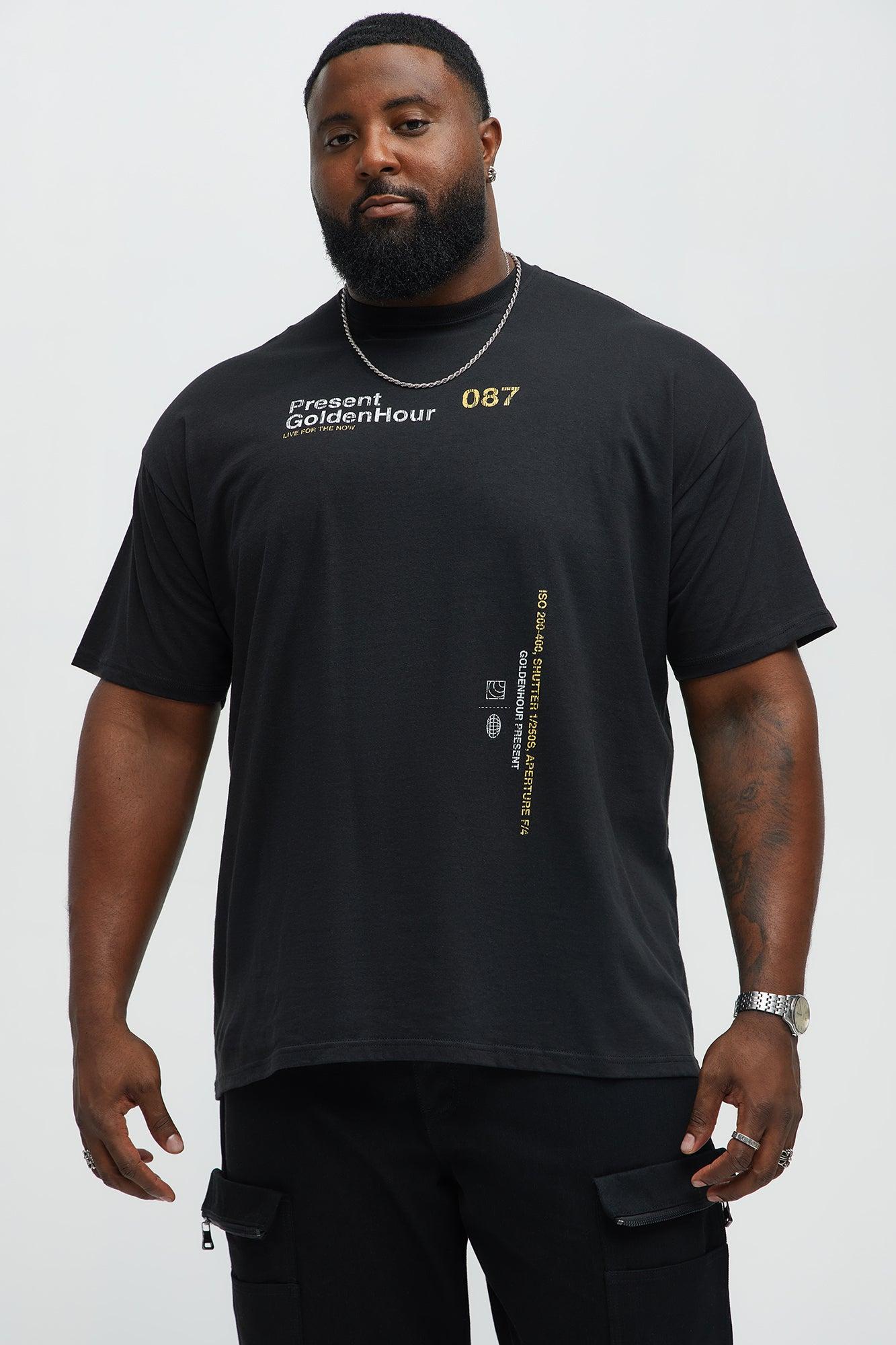 Present Golden Hour Short Sleeve Tee - Black Male Product Image