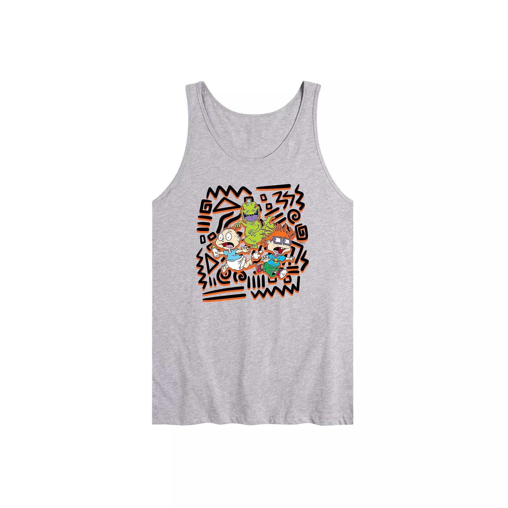 Men's Rugrats Swirl Tank Top,  Product Image