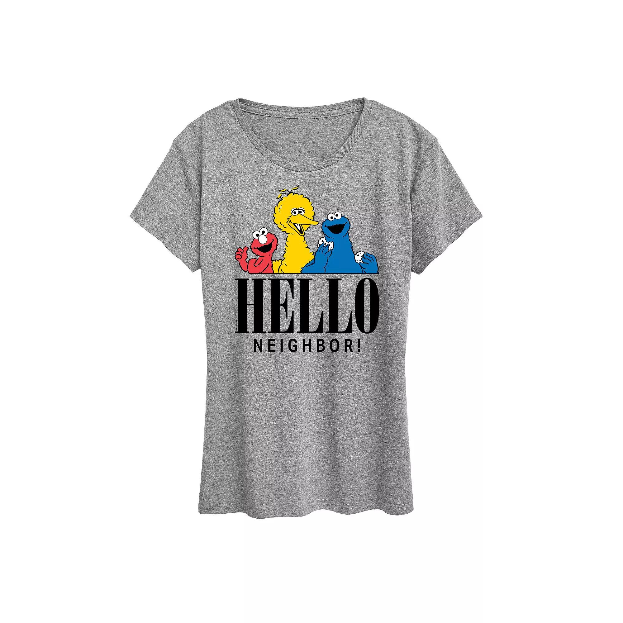 Women's Sesame Street Howdy Graphic Tee, Girl's,  Product Image