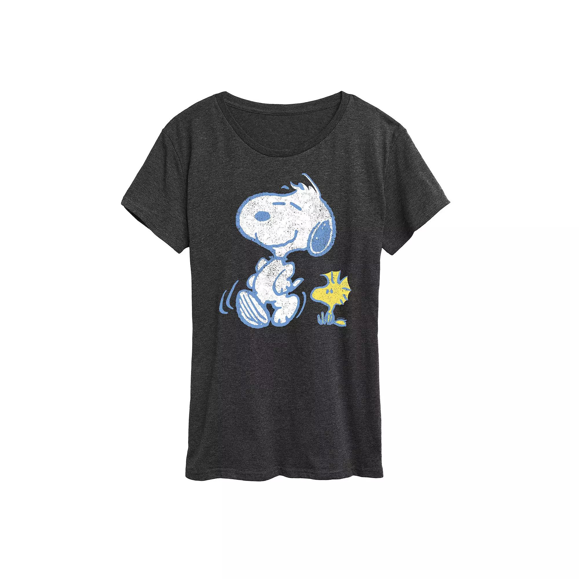 Women's Peanuts Pastels Graphic Tee, Girl's,  Product Image