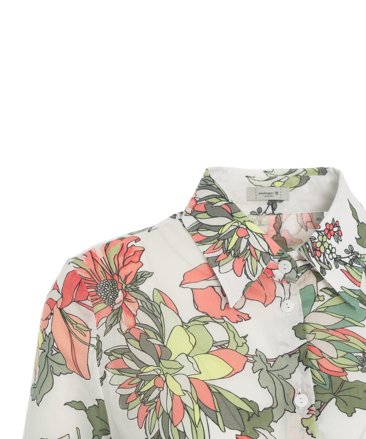 Blouse with floral pattern Product Image