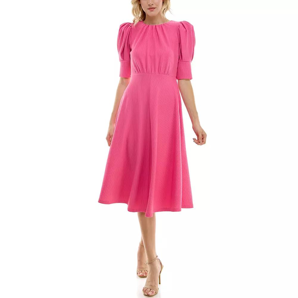 Women's Maison Tara Textured Knit Midi Dress,  Product Image