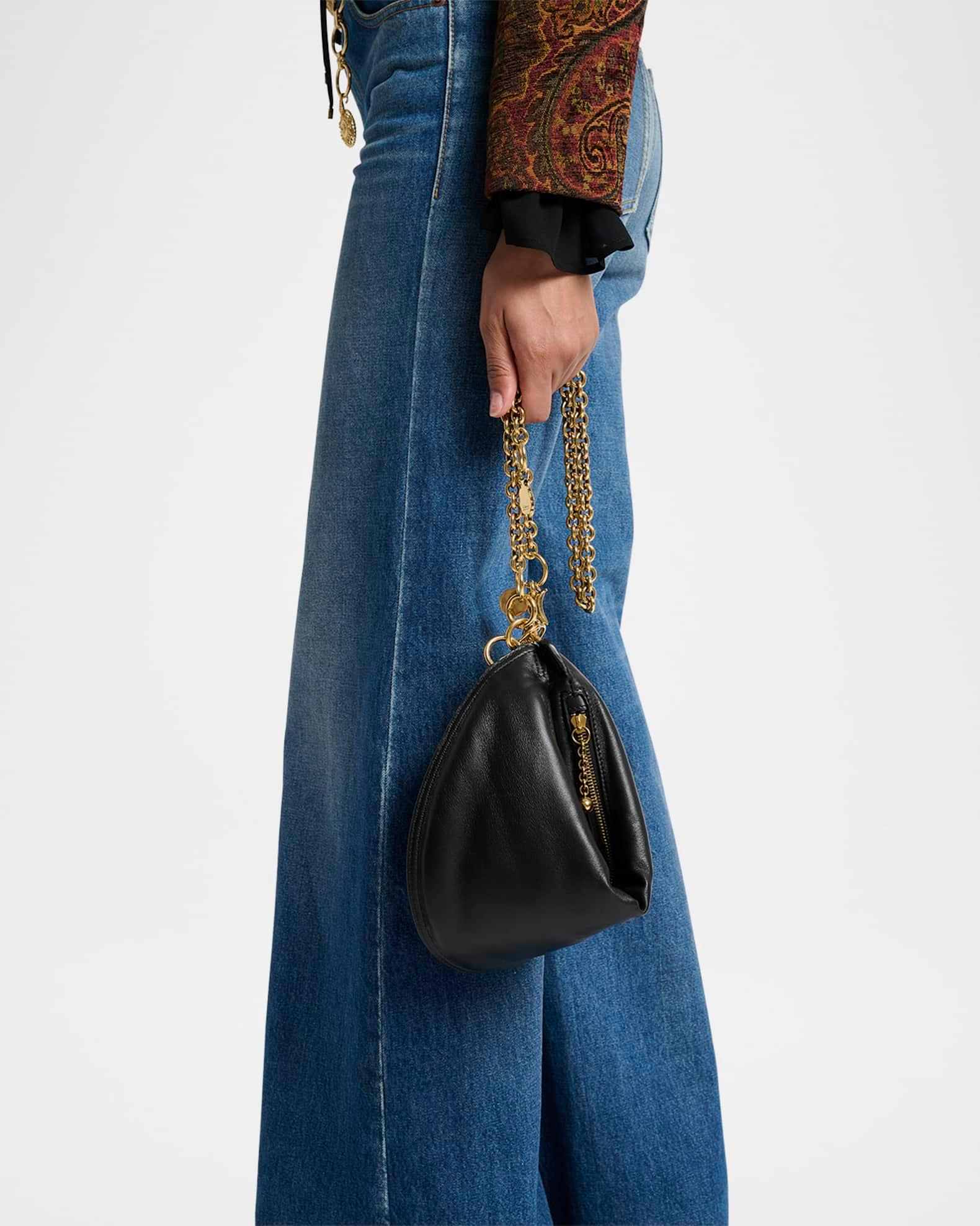 Icons Half Moon Shoulder Bag in Lambskin  Product Image