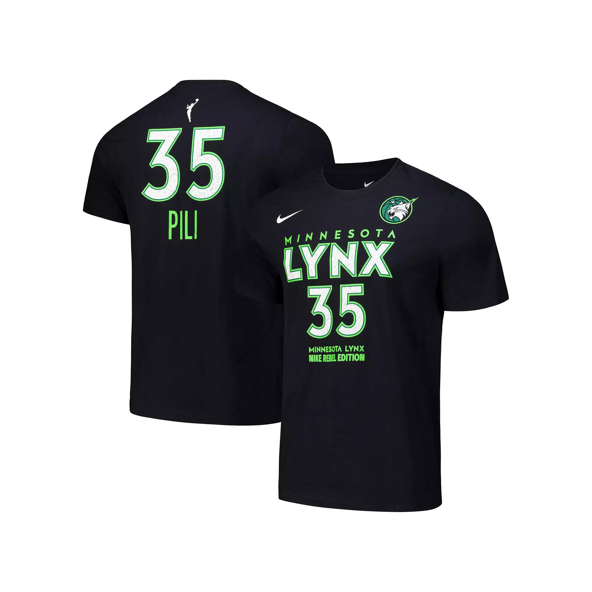 Unisex Nike Alissa Pili Black Minnesota Lynx 2024 WNBA Draft Name & Number T-Shirt, Adult Unisex,  Product Image
