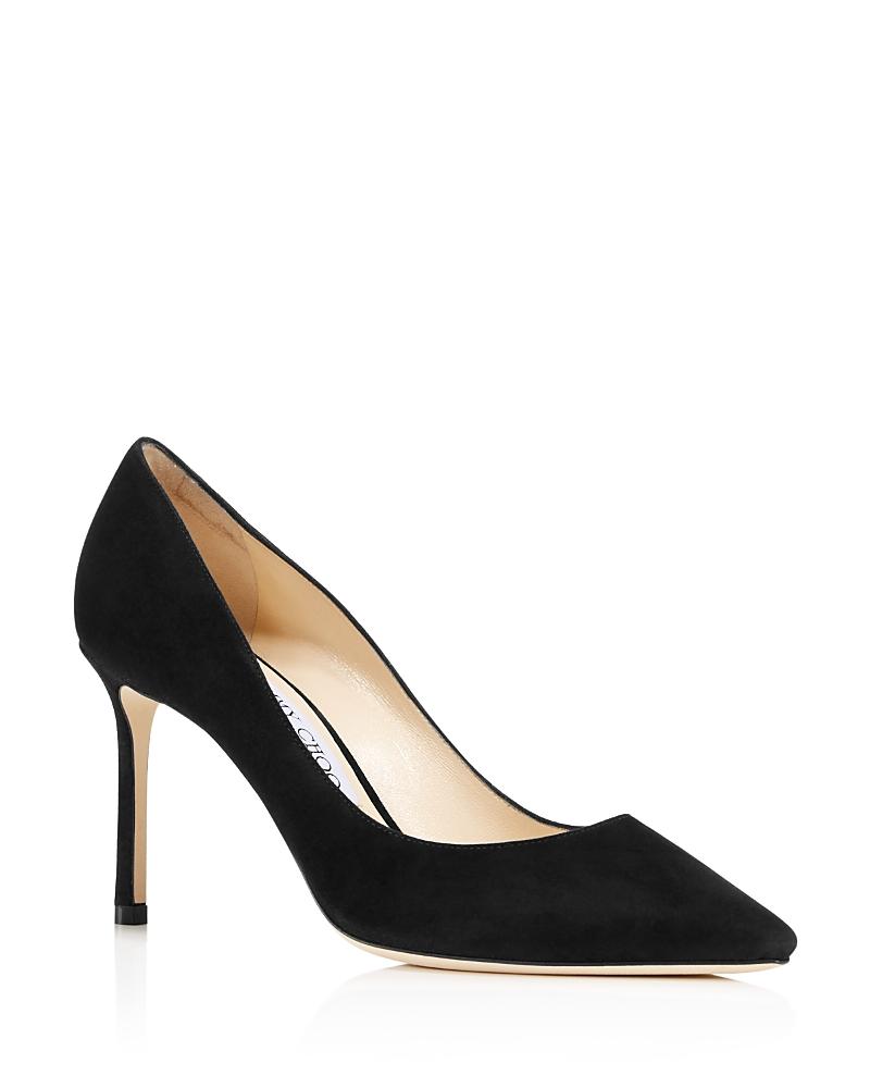 Jimmy Choo Womens Romy 85 Pointed-Toe Pumps Product Image
