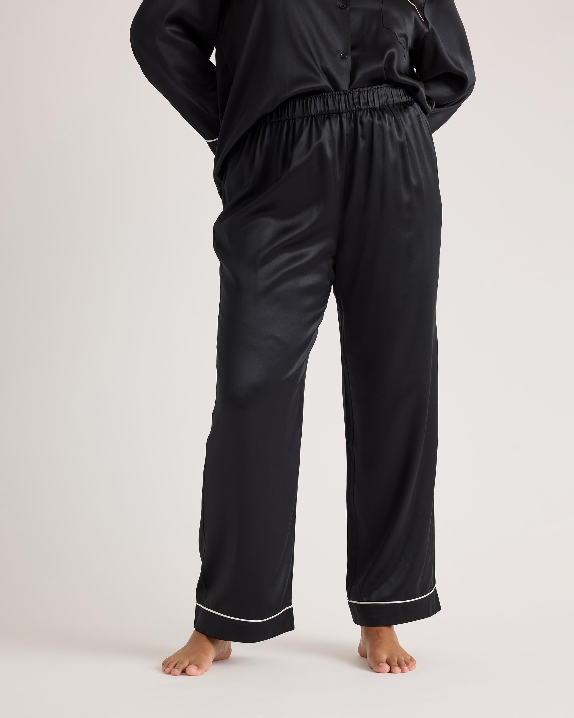 Quince | Women's Satin Pajama Pants Size XS, Mulberry Silk Product Image