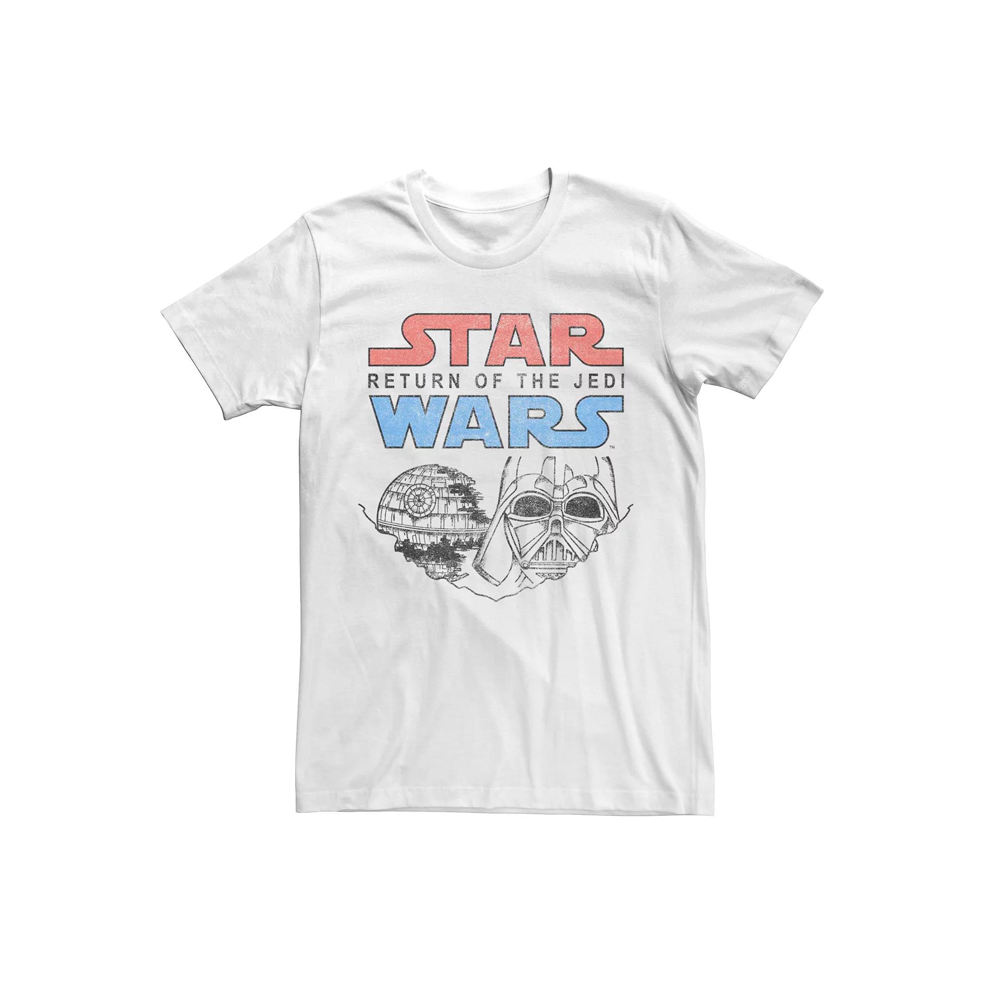 Men's Star Wars Return Of The Jedi Sketched Outline Graphic Tee,  Product Image