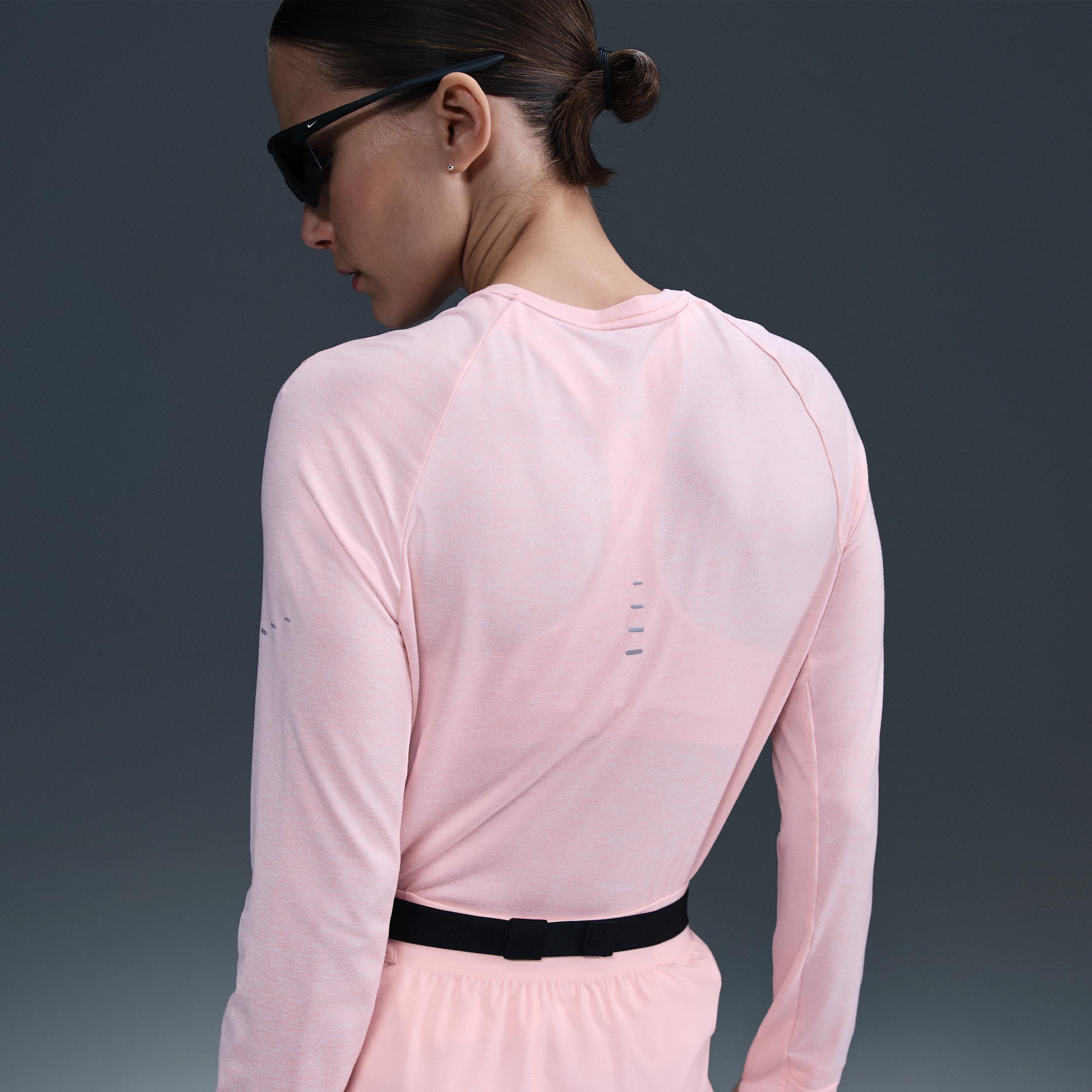 Nike Women's Swift Dri-FIT UV Long-Sleeve Crew-Neck Running Top Product Image