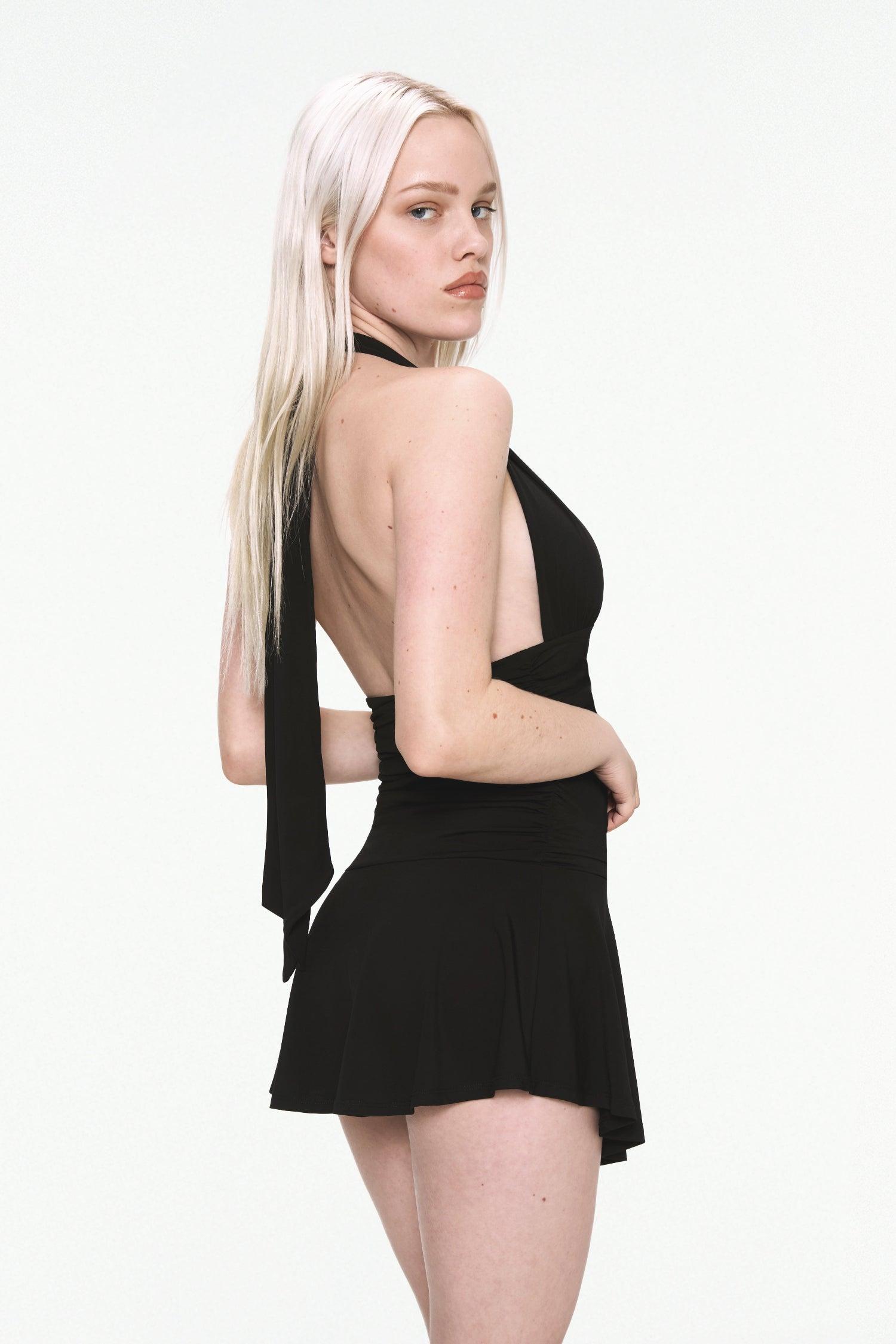 NATALIA DRESS - BLACK Product Image