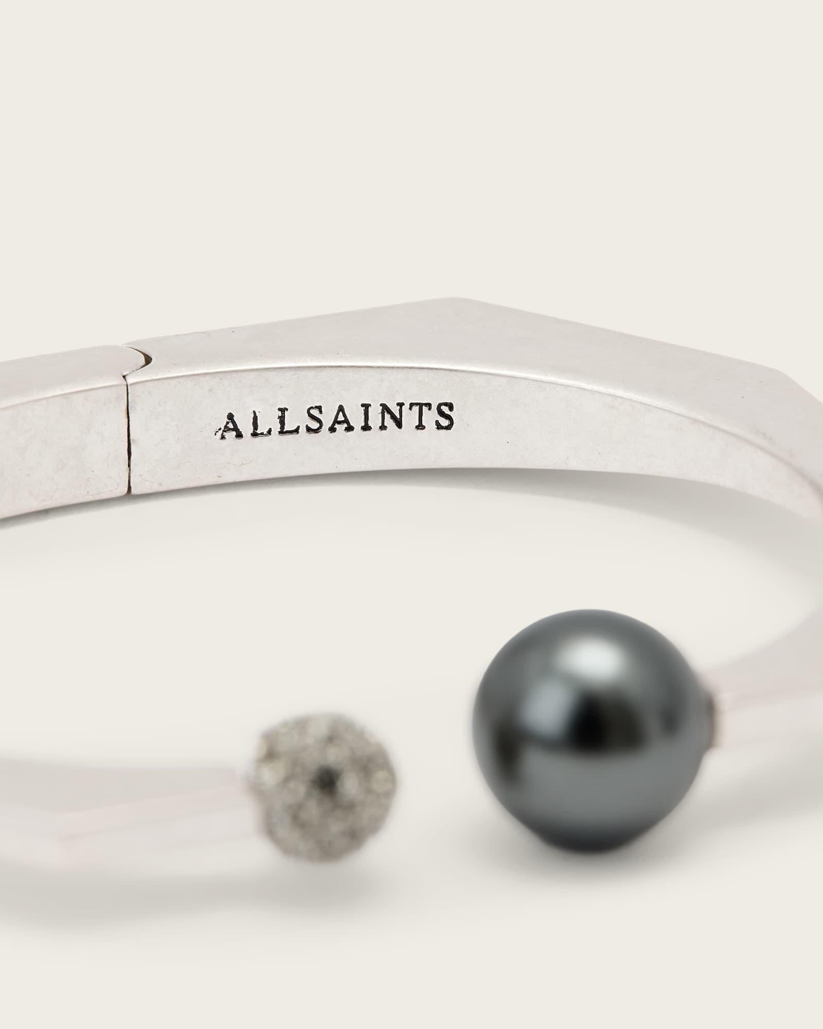 Leor Slim Chain Bracelet WARM SILVER | ALLSAINTS US Product Image