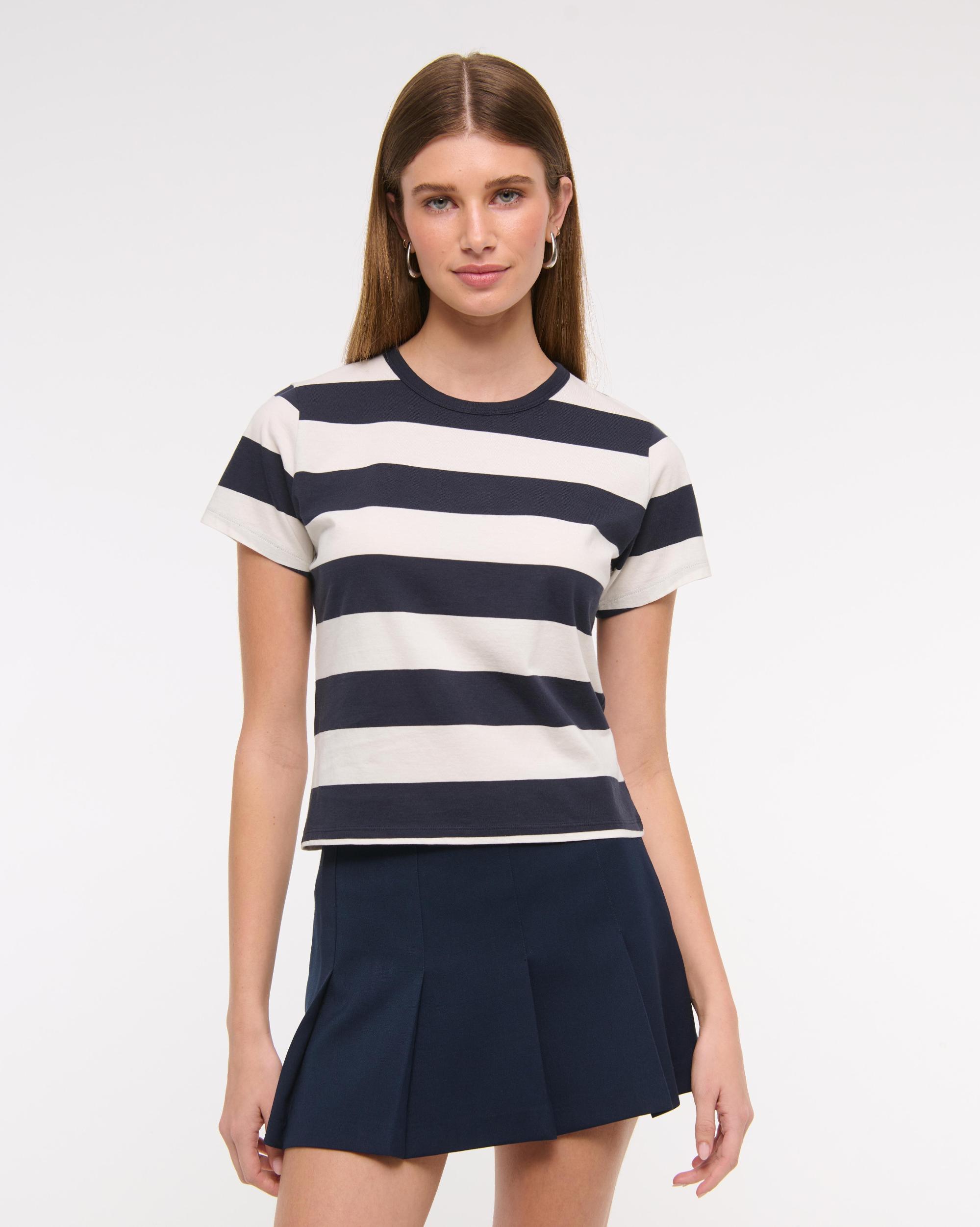 Essential Polished Body-Skimming Tee Product Image