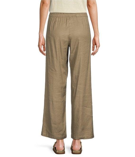 NYDJ Stretch Drawstring Relaxed Pull On Ankle Pants Product Image