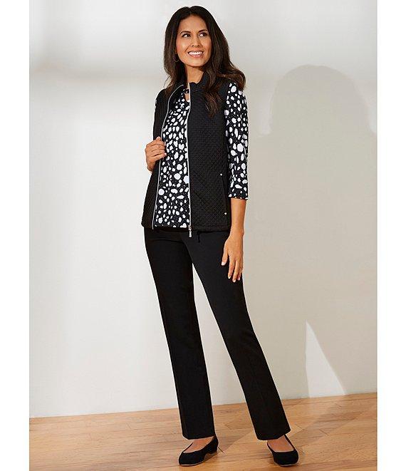 Allison Daley City Stretch Straight Leg Pull-On Pants Product Image