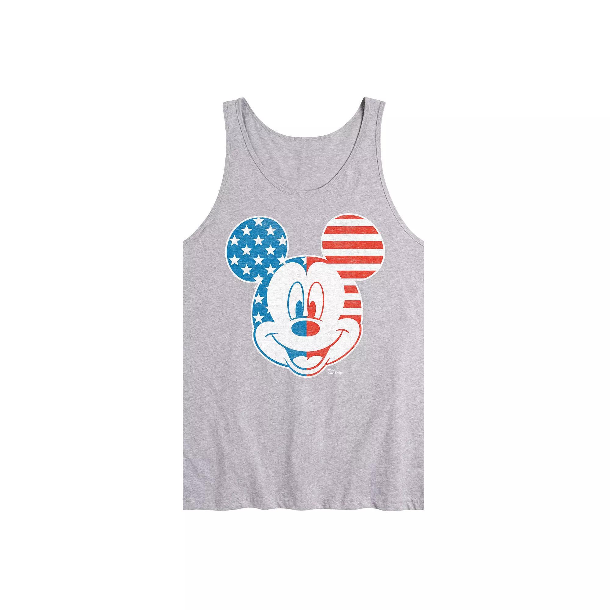 Disney's Mickey Mouse Men's Stars And Stripes Tank Top,  Product Image