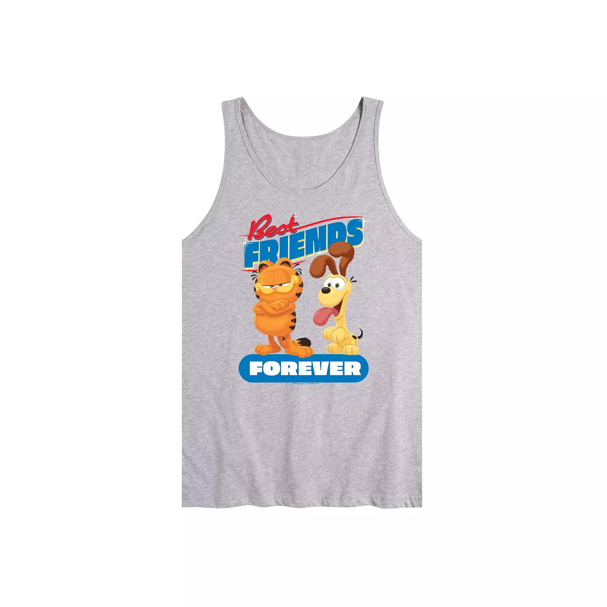Men's Garfield The Movie Best Friends Forever Tank Top,  Product Image