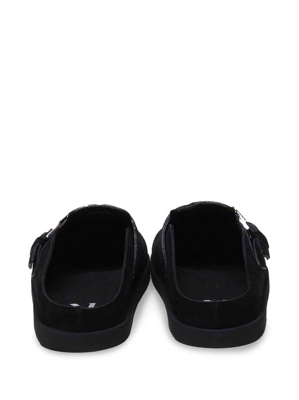 Initial suede slippers Product Image