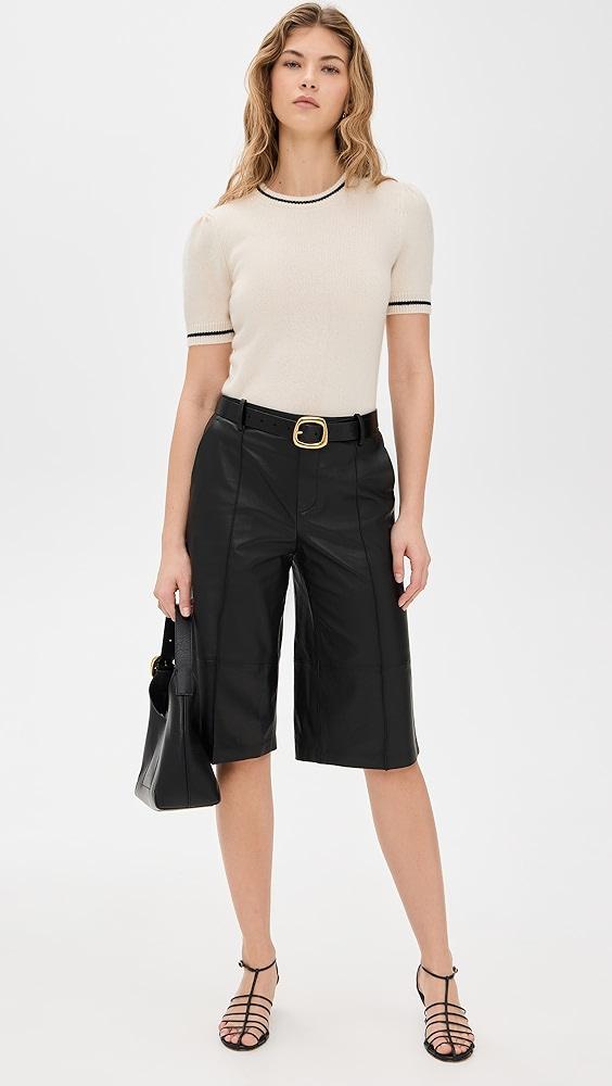 FRAME The Cashmere Gathered Sweater | Shopbop Product Image