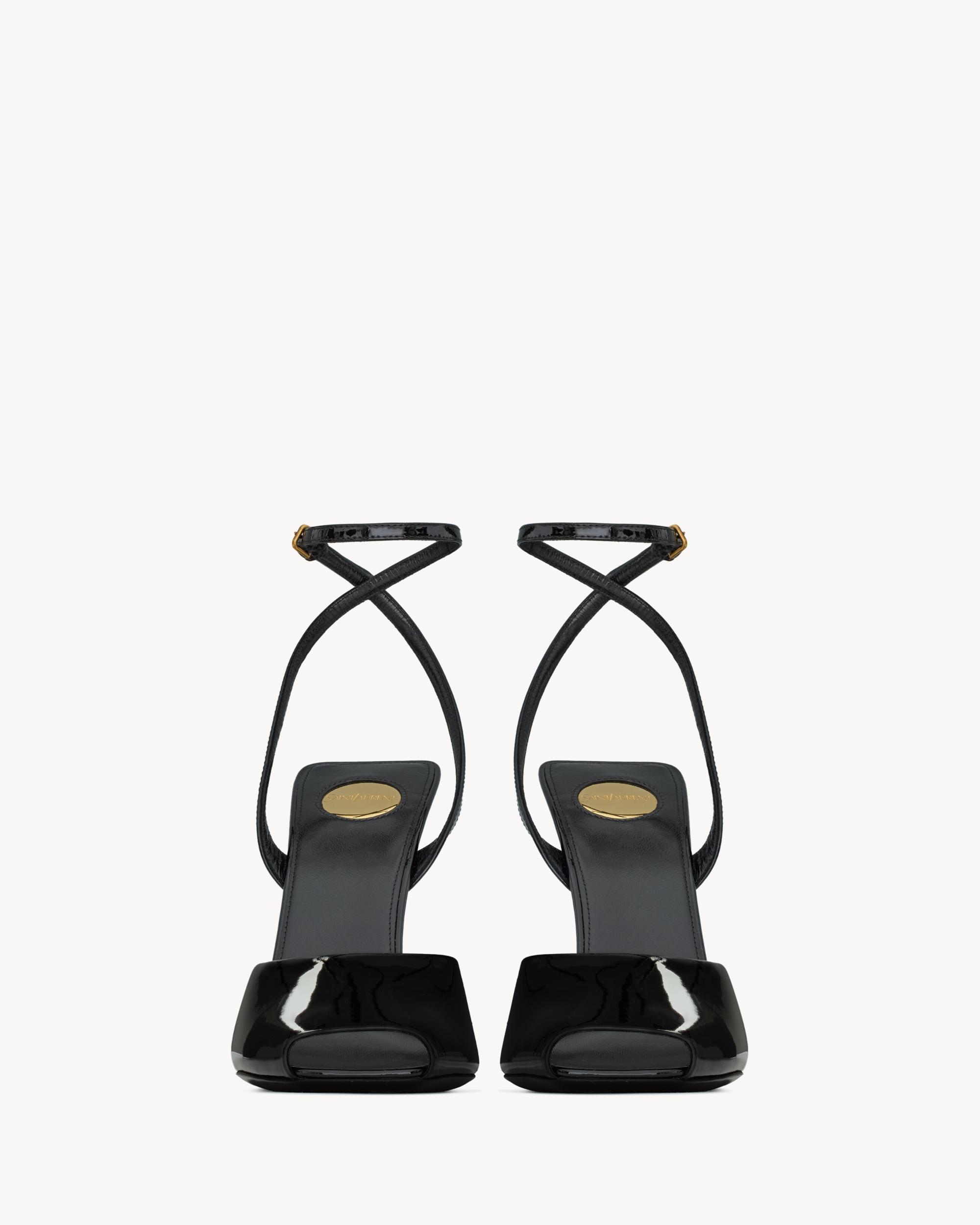 LA SCANDALE sandals in patent leather Product Image