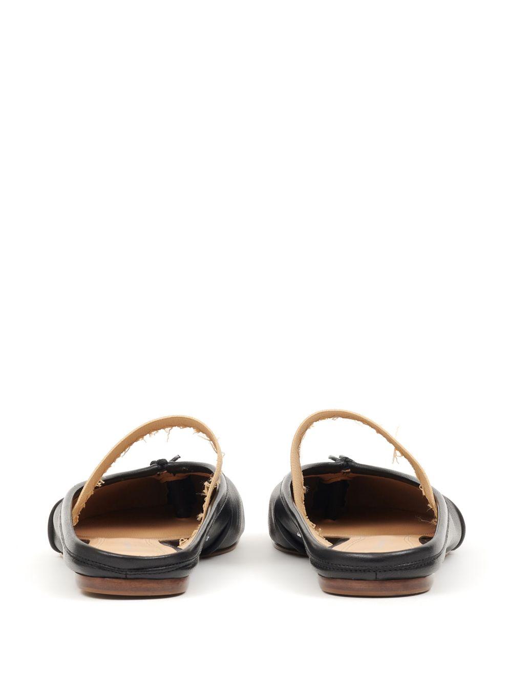 Tabi leather ballerina mules Product Image