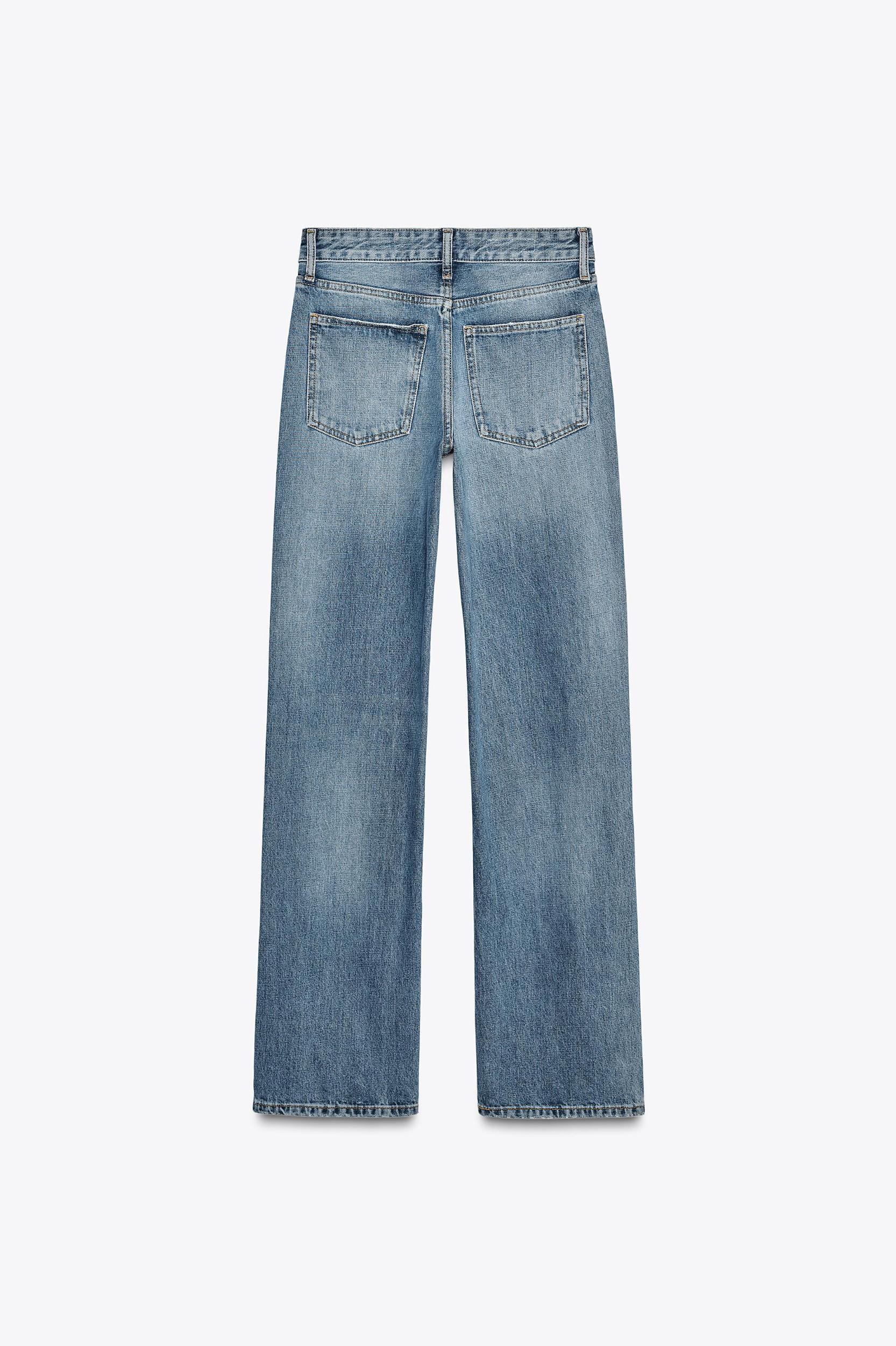 TRF MID-RISE WIDE LEG JEANS Product Image