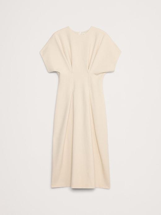 Everywhere Ponte Seamed Midi Dress Product Image