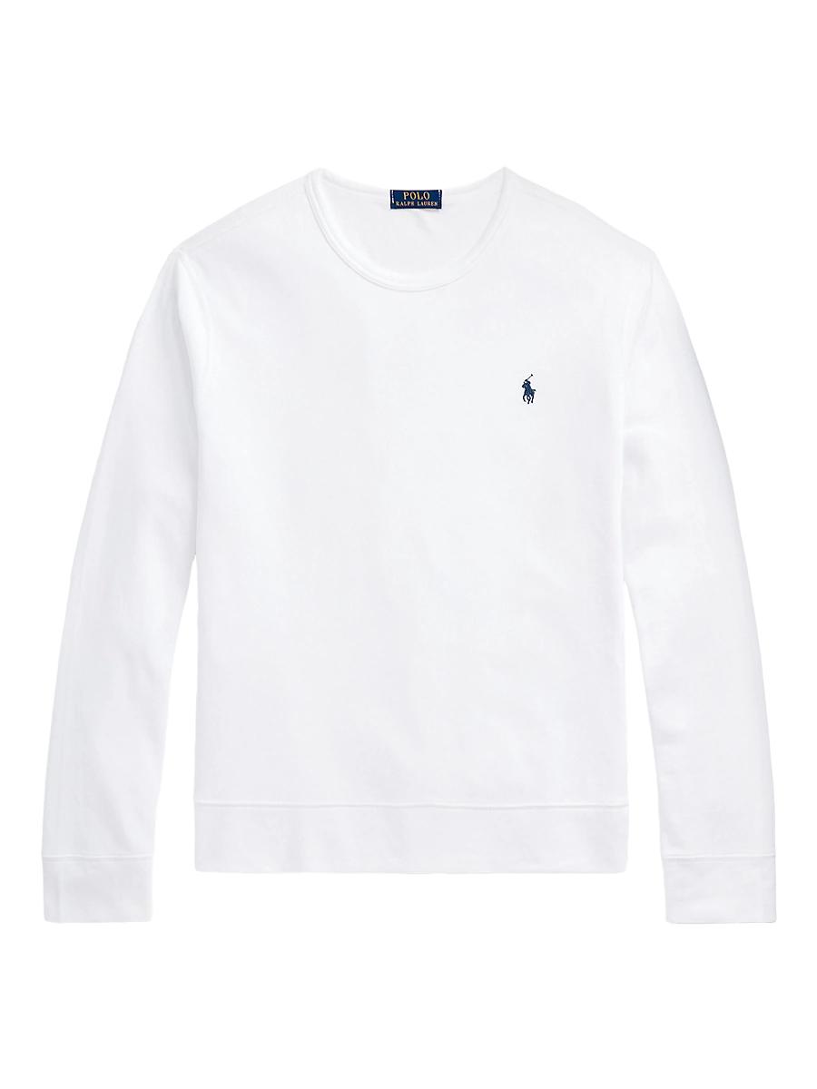 Mens Cotton Crewneck Sweater Product Image