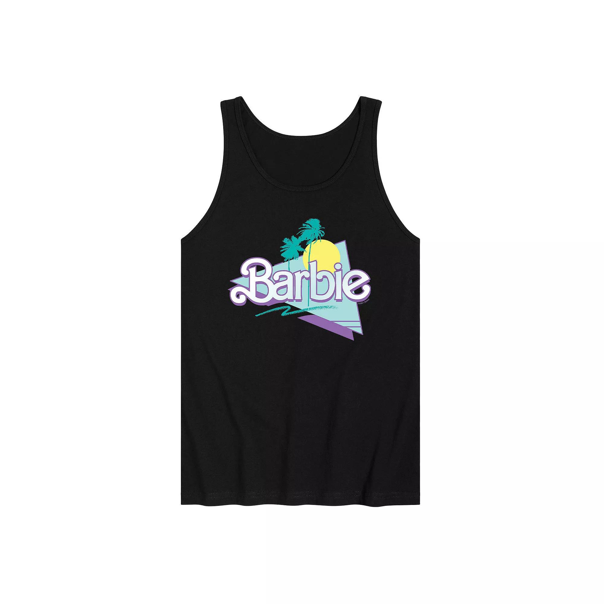 Men's Barbie Logo Tank Top,  Product Image